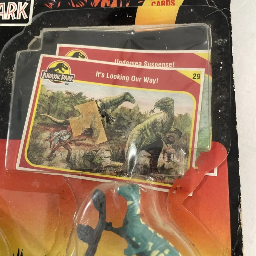 Jurassic Park Kenner 1993 Series 1 Plesiosaurus & Iguanodon Die-Cast 2